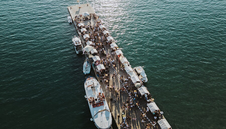 Pomol, ko na njem poteka Pomol okusov (Dragan Zlatanovič)